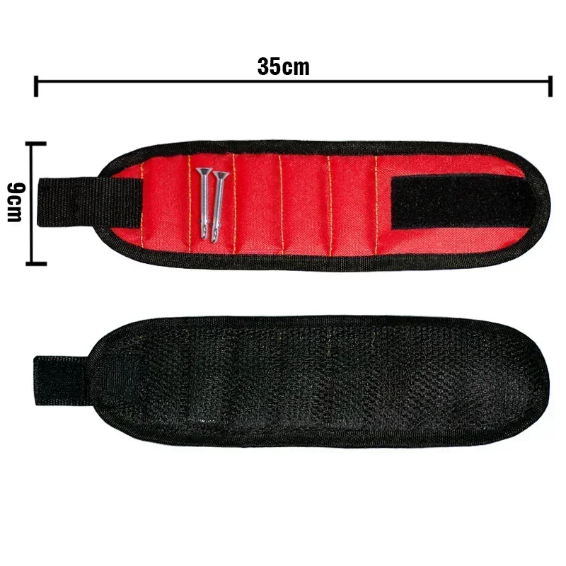

For Belt Magnetic Chuck Screws Sports Magnets Bracelet Strong Tool Band Nail Bag Wrist Support With Holding