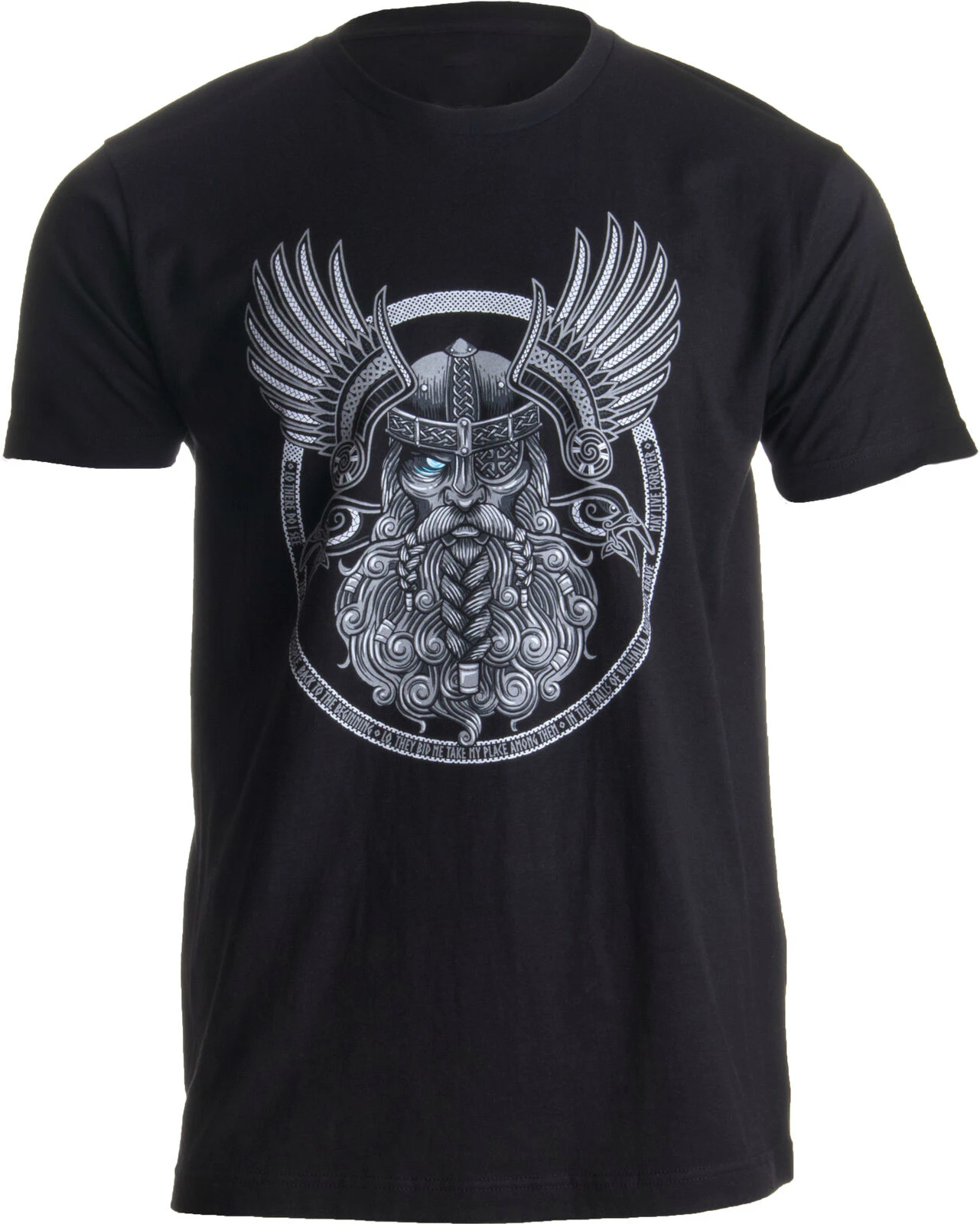 

Norse Mythology VikingerGod Odin's Raven Thor Valkyrie Valhalla T Shirt New 100% Cotton Short Sleeve O-Neck T-shirt Casual Top