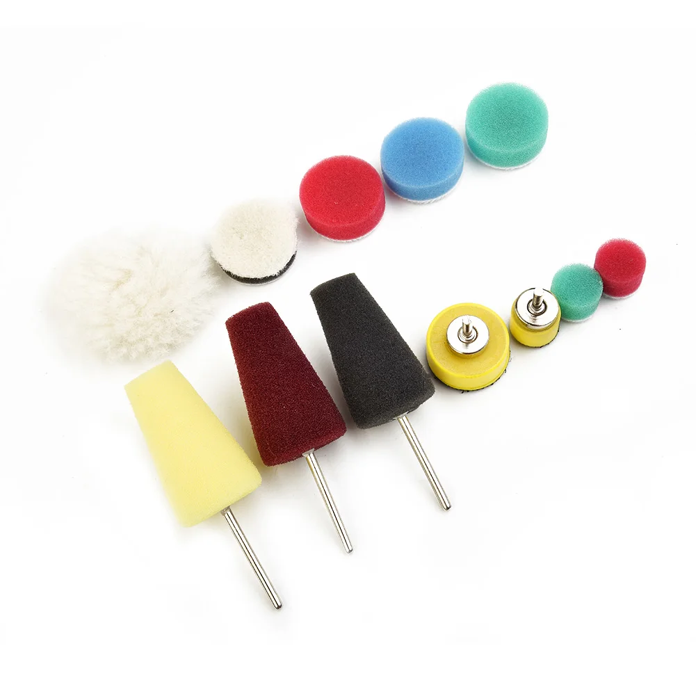 13 Piece Detail Polishing Sponge Disc Clamping Rod Flexible Shaft Electric Grinding Wool Polishing Pad Waxing Sponge Wheel
13 Piece Detail Polishing Sponge Disc Clamping Rod Flexible Shaft Electric Grinding Wool Polishing Pad Waxing Sponge Wheel