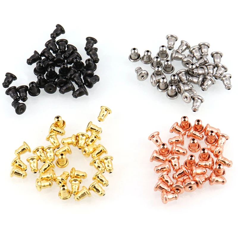 30pcs/lot Stainless Steel Earplugs Earring Back Plug Nuts Back Stopper Earring Base For Stud Earring DIY Jewelry Making 
30pcs/lot Stainless Steel Earplugs Earring Back Plug Nuts Back Stopper Earring Base For Stud Earring DIY Jewelry Making