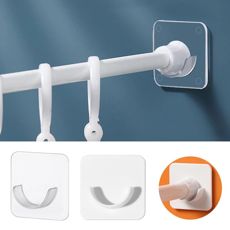 Strong Curtain Rod Bracket Holders Hooks Self-adhesive Rod Holder Clothes Rail Bracket Bracket Hooks Toilet Bathroom Accessories
Strong Curtain Rod Bracket Holders Hooks Self-adhesive Rod Holder Clothes Rail Bracket Bracket Hooks Toilet Bathroom Accessories