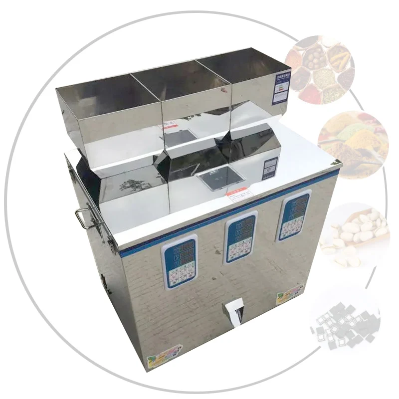 Granule Powder Filling Machine Automatic Weighing Machine Medlar Packaging Machine For Tea Bean Seed Particle 220V/110V
Granule Powder Filling Machine Automatic Weighing Machine Medlar Packaging Machine For Tea Bean Seed Particle 220V/110V