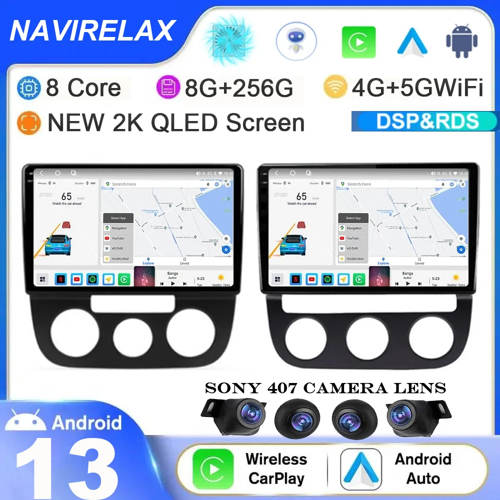 Android 13 для Volkswagen Jetta 5 2005 - 2010 Bluetooth беспроводное Авторадио Carplay головное устройство GPS-навигация приемник Sereo 2 Din
Android 13 для Volkswagen Jetta 5 2005 - 2010 Bluetooth беспроводное Авторадио Carplay головное устройство GPS-навигация приемник Sereo 2 Din