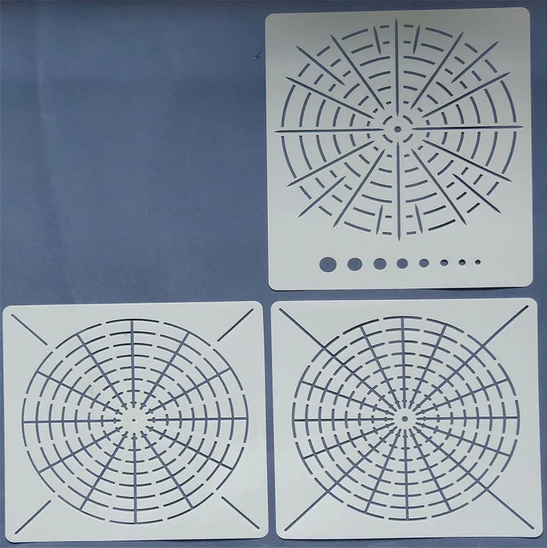 DIY Hand-painted Mandala Template Children's Drawing Stone Painting Stencils Auxiliary Graffiti Copy Board Templates Art Tool
DIY Hand-painted Mandala Template Children's Drawing Stone Painting Stencils Auxiliary Graffiti Copy Board Templates Art Tool