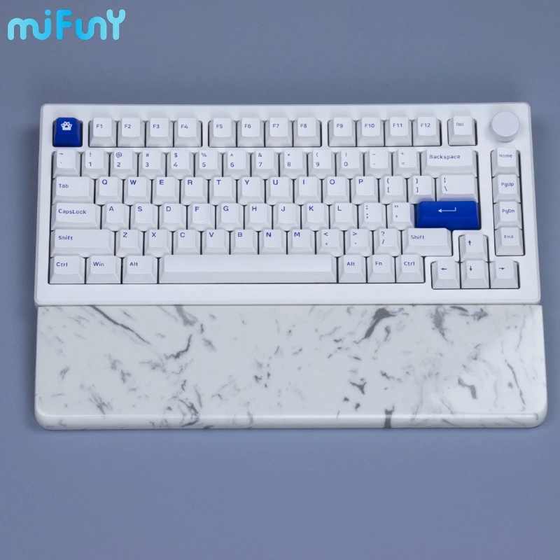 

MiFuny Customizable Quartz Keyboard Hand Rest Relief Original Wrist Rest Ergonomic for 61/68/87/98/104key Mechanical Keyboards