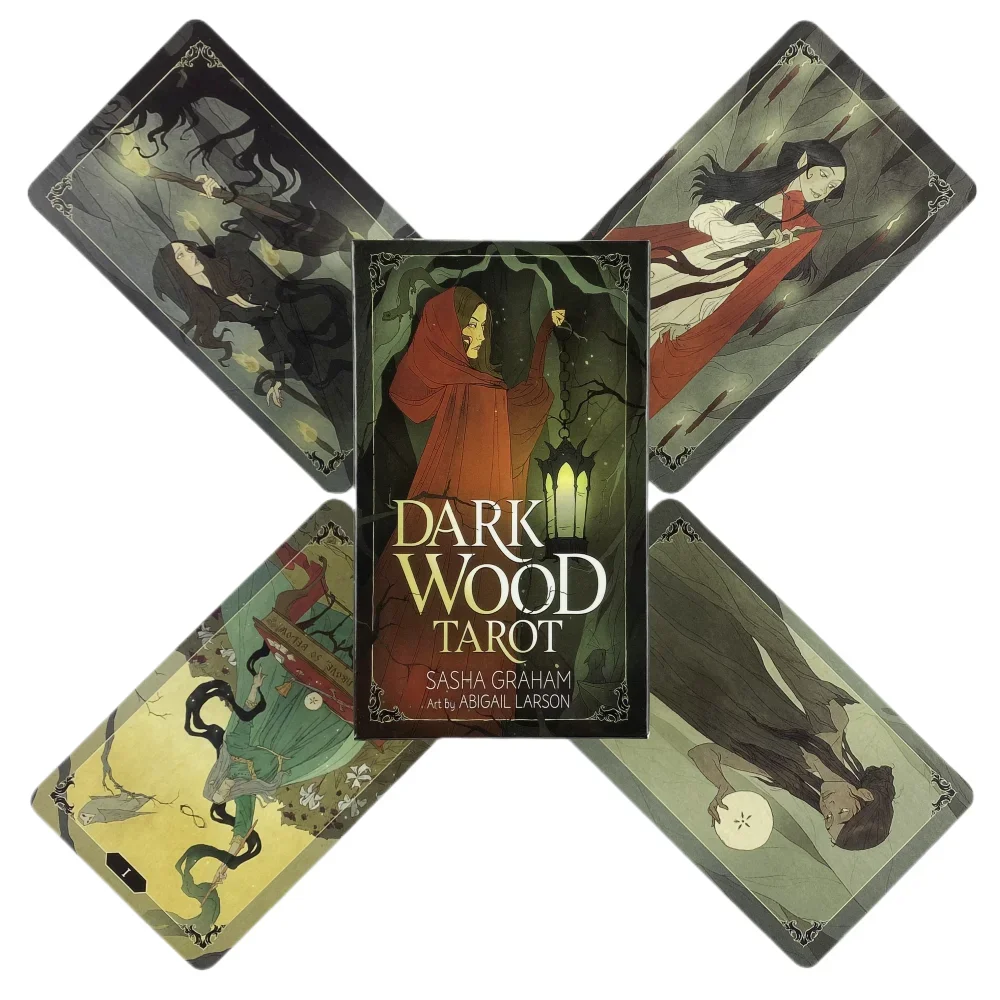 

Карты Таро Dark Wood, колода рождественских карт, издание гадания с англоязычными изображениями, игра в игры