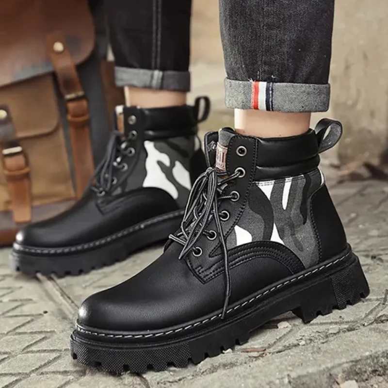 2023 New Mens Boots Casual Ankle Winter Shoes High Top Platform Leather Outdoor Luxury Work Safety Sneakers Chelsea Cowboy
2023 New Mens Boots Casual Ankle Winter Shoes High Top Platform Leather Outdoor Luxury Work Safety Sneakers Chelsea Cowboy