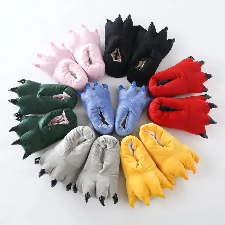 2022 Winter Warm Soft Indoor Floor Slippers Women Men Children Shoes Paw Funny Animal Christmas Monster Dinosaur Claw Plush Home
2022 Winter Warm Soft Indoor Floor Slippers Women Men Children Shoes Paw Funny Animal Christmas Monster Dinosaur Claw Plush Home