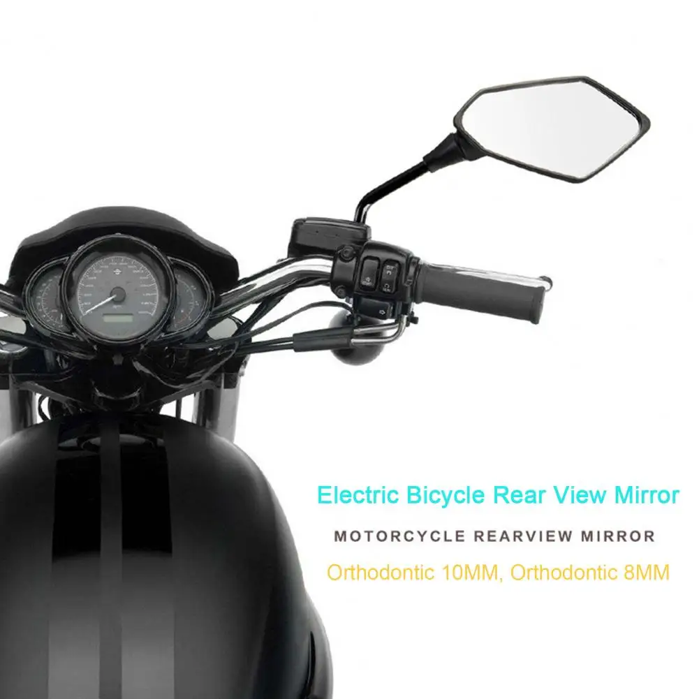 1 Pair Motorcycle Mirror Rear View Mirrors Motorbike Electric Bicycle Scooter Reflector Mirrors Fixed Rear View Mirror Bracket
1 Pair Motorcycle Mirror Rear View Mirrors Motorbike Electric Bicycle Scooter Reflector Mirrors Fixed Rear View Mirror Bracket