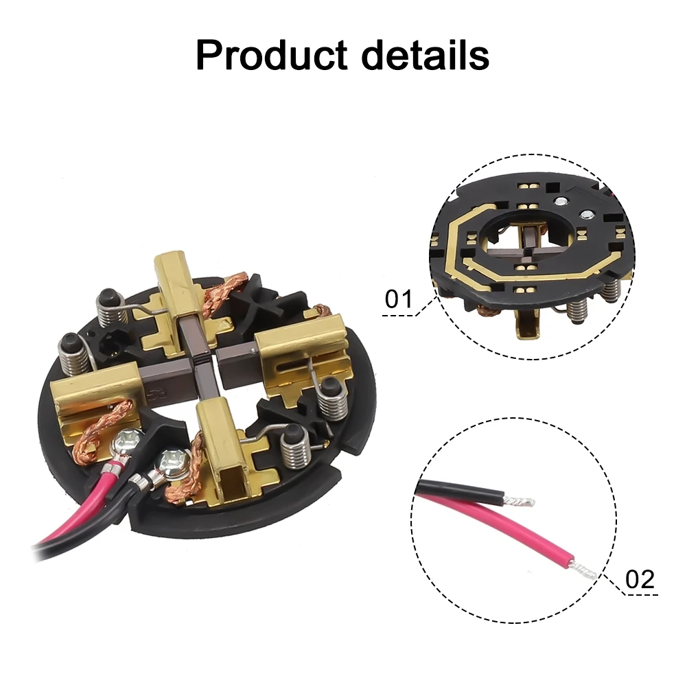 Holder Carbon Brush For MILWAUKEE Motor Carbon Brush Kit for HD18PD Combination Hammer Drill Quality Metal Material
Holder Carbon Brush For MILWAUKEE Motor Carbon Brush Kit for HD18PD Combination Hammer Drill Quality Metal Material