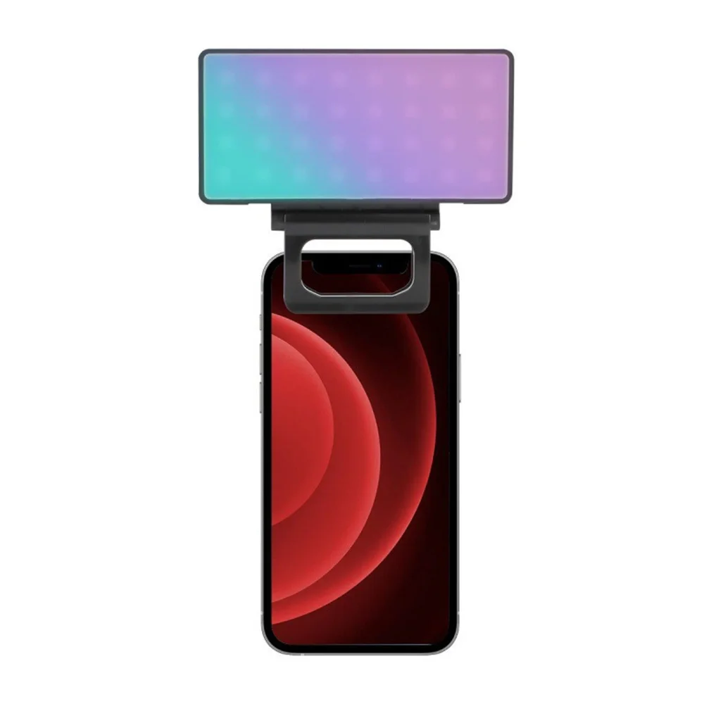 New RGB Selfie Light with Clip for Phone Laptop Tablet Computer Phone Light for Selfie Video Conference Zoom Photography Makeup
New RGB Selfie Light with Clip for Phone Laptop Tablet Computer Phone Light for Selfie Video Conference Zoom Photography Makeup