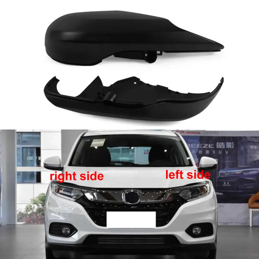 

For Honda Vezel XRV HR-V 2015-2022 Car Accessories Outer Side Mirror Housing Cap Base Rearview Mirrors Lower Cover 1PCS