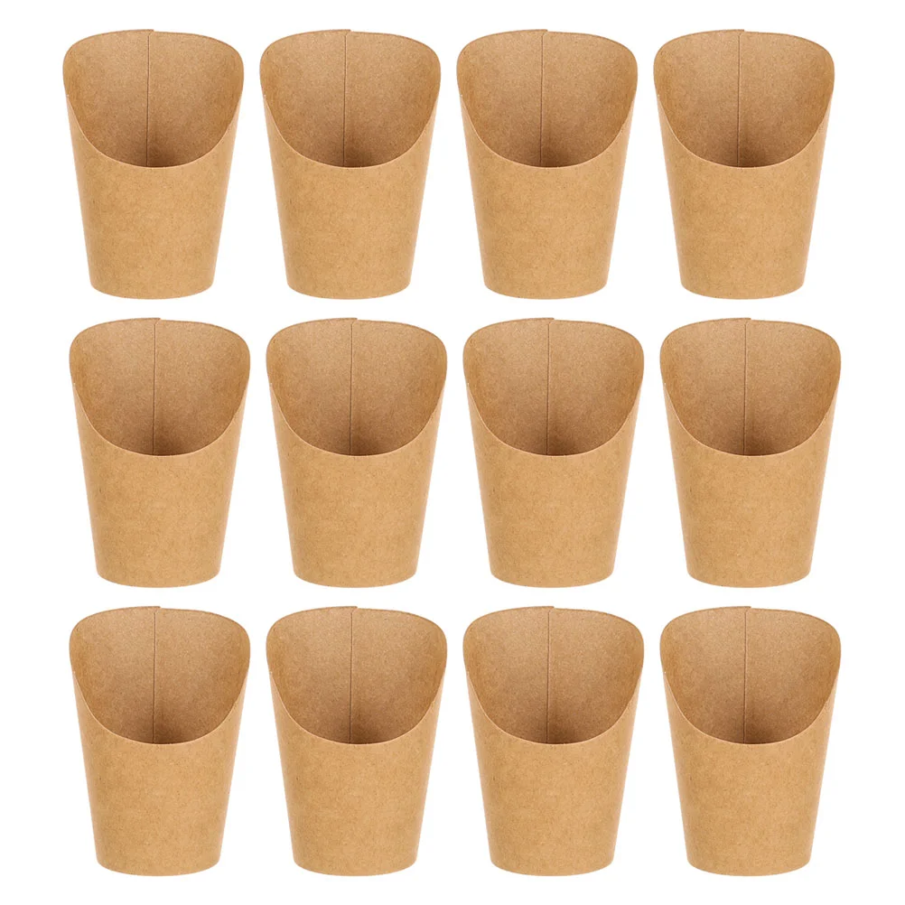Kraft Paper Potato Chips Box French Fries Holder Disposable French Fries Cups Egg Puffs Cups Paper Snack Boxes Tableware
Kraft Paper Potato Chips Box French Fries Holder Disposable French Fries Cups Egg Puffs Cups Paper Snack Boxes Tableware