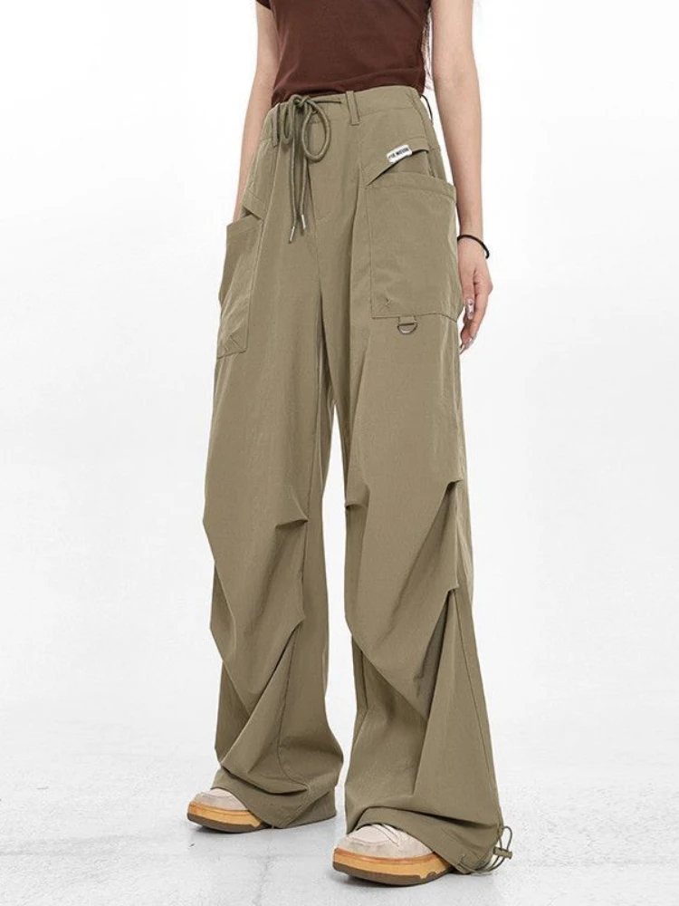 Houzhou Y2K Japanese Brown Gorpcore Cargo Pants Women Harajuku Hippie Oversize Baggy Parachute Pants Vintage Street Sweatpants
Houzhou Y2K Japanese Brown Gorpcore Cargo Pants Women Harajuku Hippie Oversize Baggy Parachute Pants Vintage Street Sweatpants