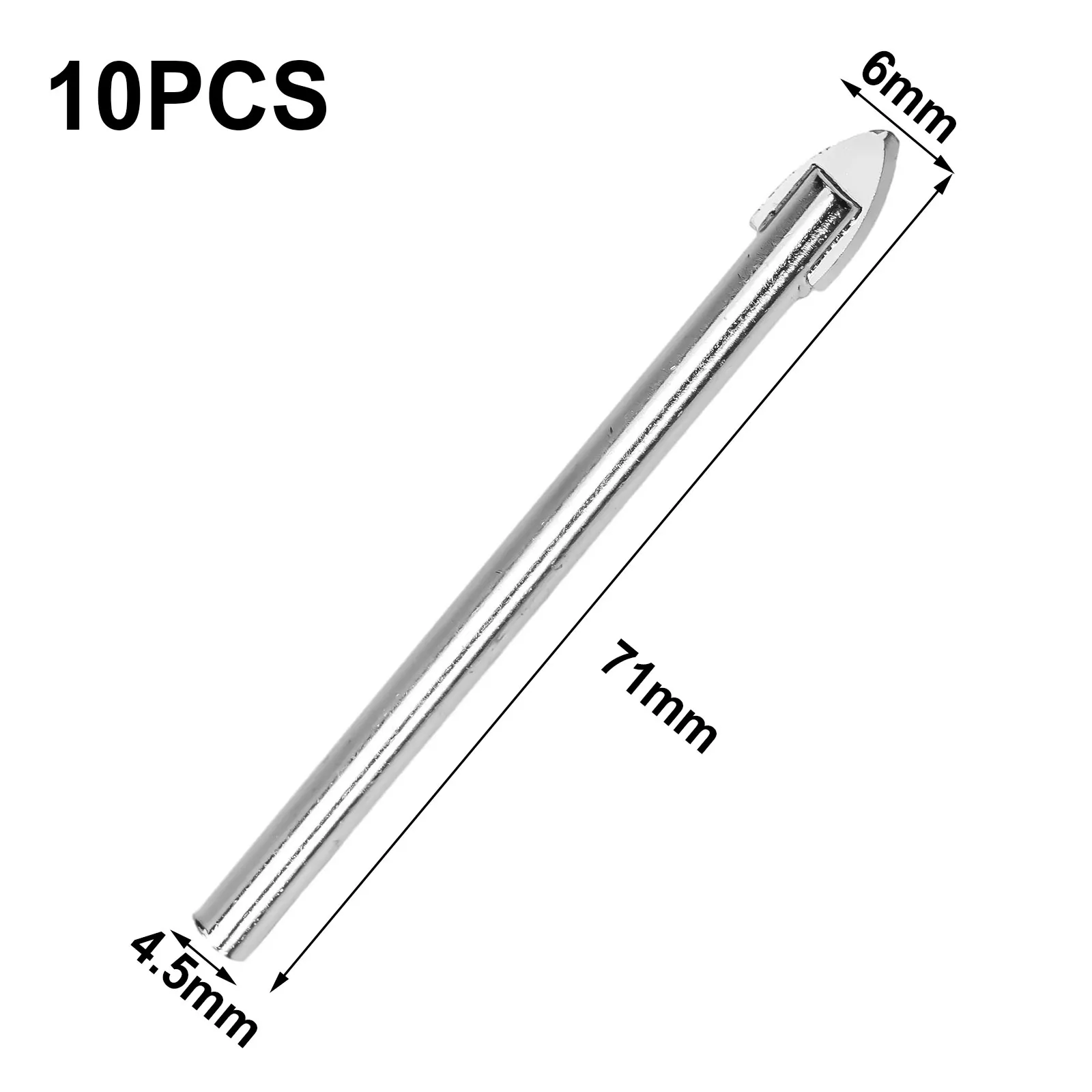 Hot New High Quality Drill Titanium Ceramic Drill 10pcs Glass Ceramic Tile Drill Bits Head Tungsten Carbide Drilling Bit
Hot New High Quality Drill Titanium Ceramic Drill 10pcs Glass Ceramic Tile Drill Bits Head Tungsten Carbide Drilling Bit