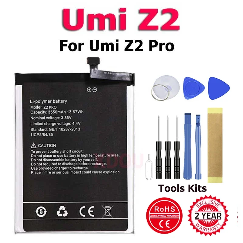 

New Phone Battery For UMI Umidigi Z2 Pro In Stock