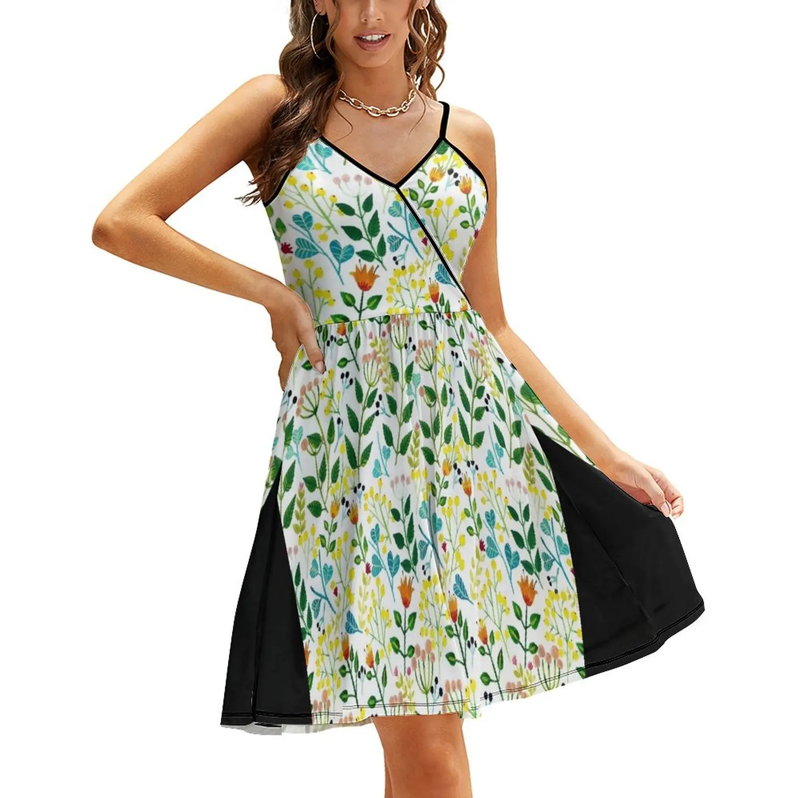 All you need is fLOVErs Sling Dress Women's clothing Women's summer dresses woman dress
All you need is fLOVErs Sling Dress Women's clothing Women's summer dresses woman dress