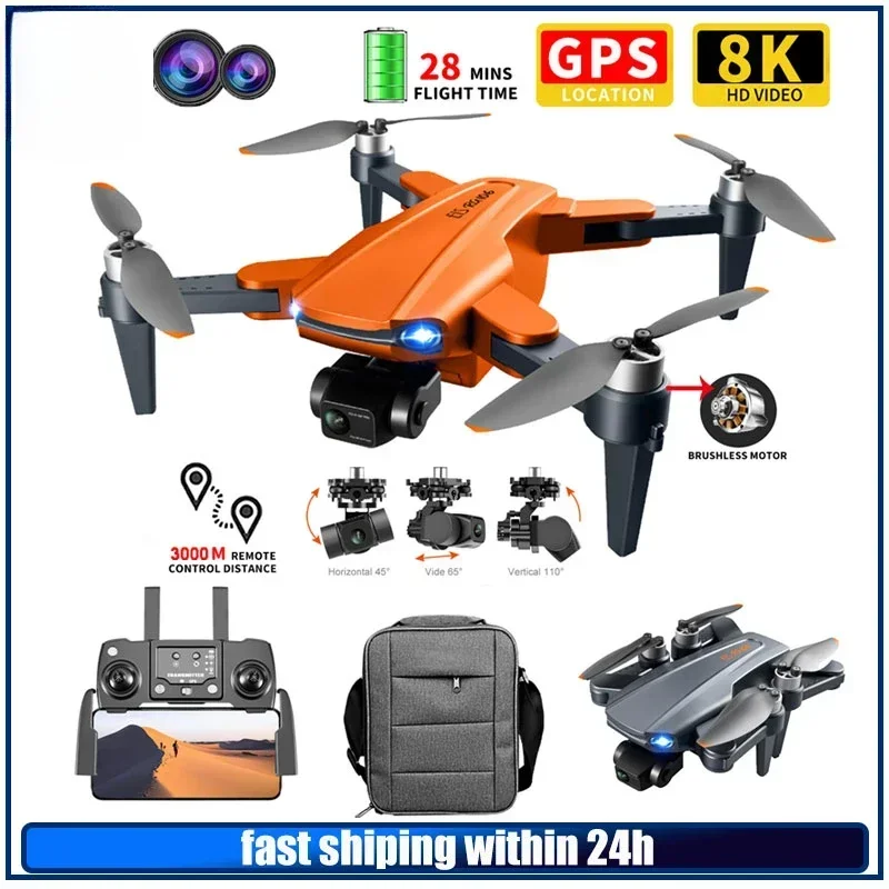RC Distance 3KM RG106 GPS 8K Professional With Camera HD Aerial Photography Obstacle Avoidance 3-Axis Gimbal Dron
RC Distance 3KM RG106 GPS 8K Professional With Camera HD Aerial Photography Obstacle Avoidance 3-Axis Gimbal Dron