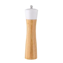 Pepper Grinder Wooden Salt And Pepper Grinders Refillable Manual Pepper Mill With Adjustable Ceramic Rotor For Kitchen
Pepper Grinder Wooden Salt And Pepper Grinders Refillable Manual Pepper Mill With Adjustable Ceramic Rotor For Kitchen