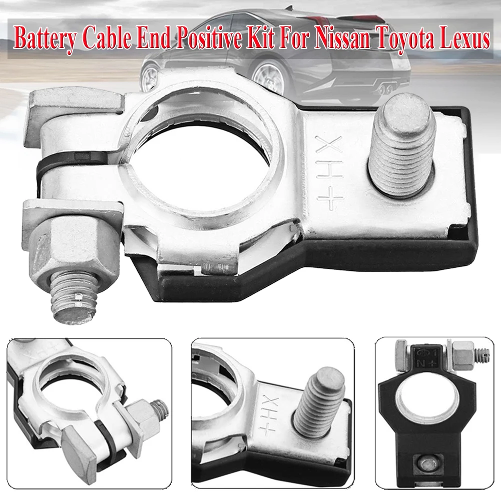 Battery Cable End Positive Kit Fits Various 1998-2009 Nissan Models For Toyota Infinity Positive Battery Connector Terminal End
Battery Cable End Positive Kit Fits Various 1998-2009 Nissan Models For Toyota Infinity Positive Battery Connector Terminal End