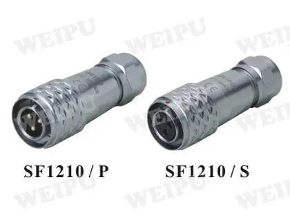 

Weipu waterproof connector SF12 metal waterproof aviation plug IP67 push pull self-locking socket