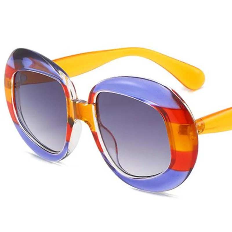 Hip Hop Sunglasses Unisex Oval Sun Glasses Adumbral Irregular Anti-UV Spectacles Patchwork Eyeglasses Oversize Frame Ornamental
Hip Hop Sunglasses Unisex Oval Sun Glasses Adumbral Irregular Anti-UV Spectacles Patchwork Eyeglasses Oversize Frame Ornamental