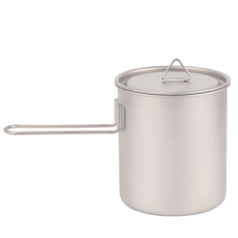 Outdoor Pure Titanium Cup, Titanium Coffee Cup, Removable Handle, Portable Titanium Water Cup With Cover 750ML
Outdoor Pure Titanium Cup, Titanium Coffee Cup, Removable Handle, Portable Titanium Water Cup With Cover 750ML