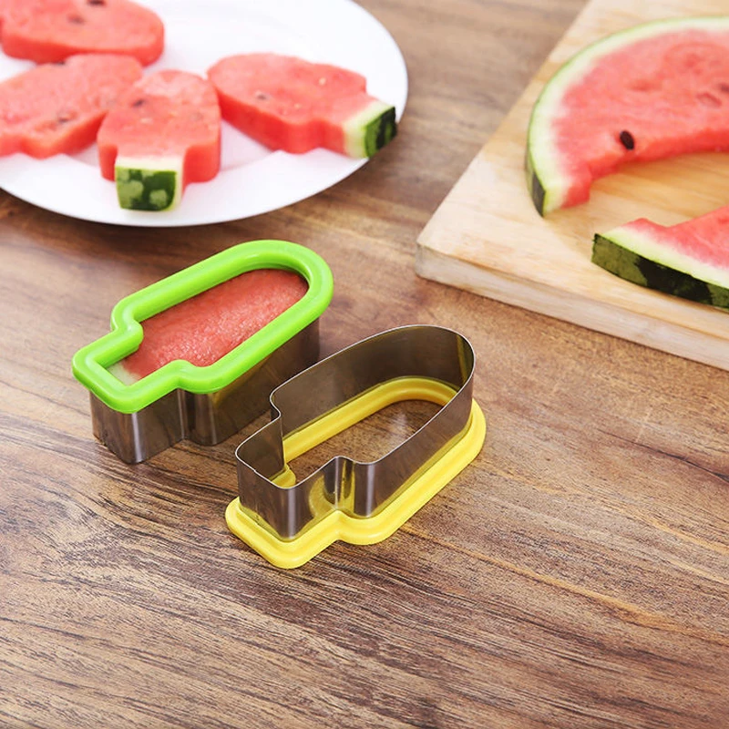 1pc Watermelon Slicer Fruit Knife Household Stainless Steel Creative Modeling Mold Rust Proof Cute Fruit Home Kitchen Supplies
1pc Watermelon Slicer Fruit Knife Household Stainless Steel Creative Modeling Mold Rust Proof Cute Fruit Home Kitchen Supplies