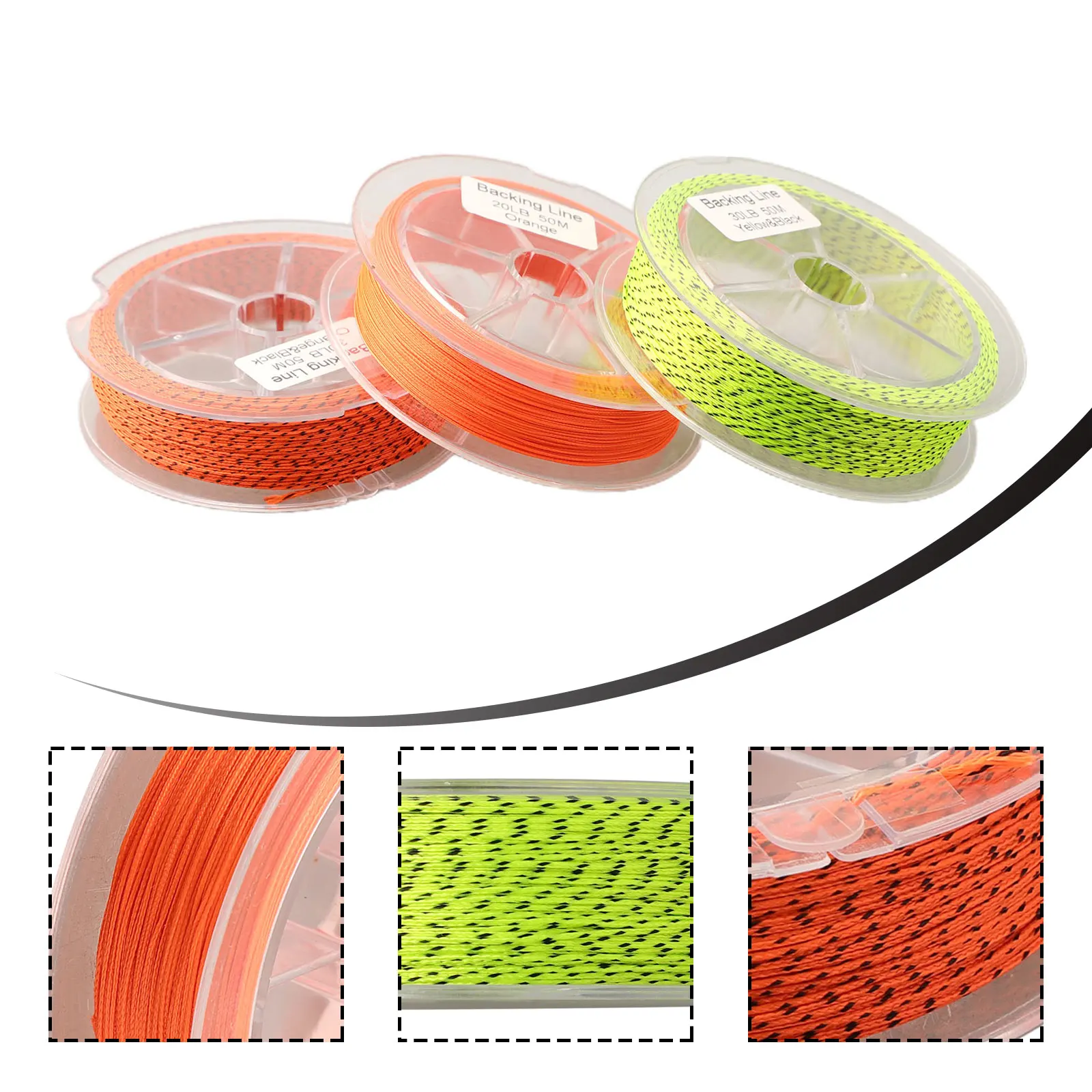 1 Roll Backing Lines 20/30lbs Line Backing Fishing Trout Line Loop Dacron 8 Braided Fish Lines Leaders Carp Fishing Accessories
1 Roll Backing Lines 20/30lbs Line Backing Fishing Trout Line Loop Dacron 8 Braided Fish Lines Leaders Carp Fishing Accessories