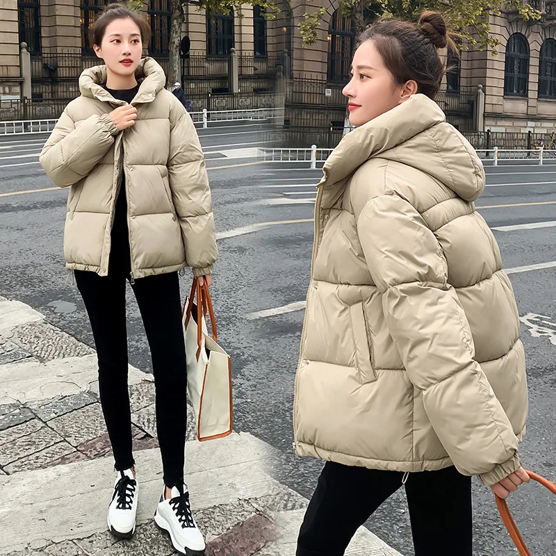 Winter Women Parkas Fleece Jacket Coat Thick Warm Cotton Padded Coats Female Korean Loose Puffer Jacket Women Oversize
Winter Women Parkas Fleece Jacket Coat Thick Warm Cotton Padded Coats Female Korean Loose Puffer Jacket Women Oversize