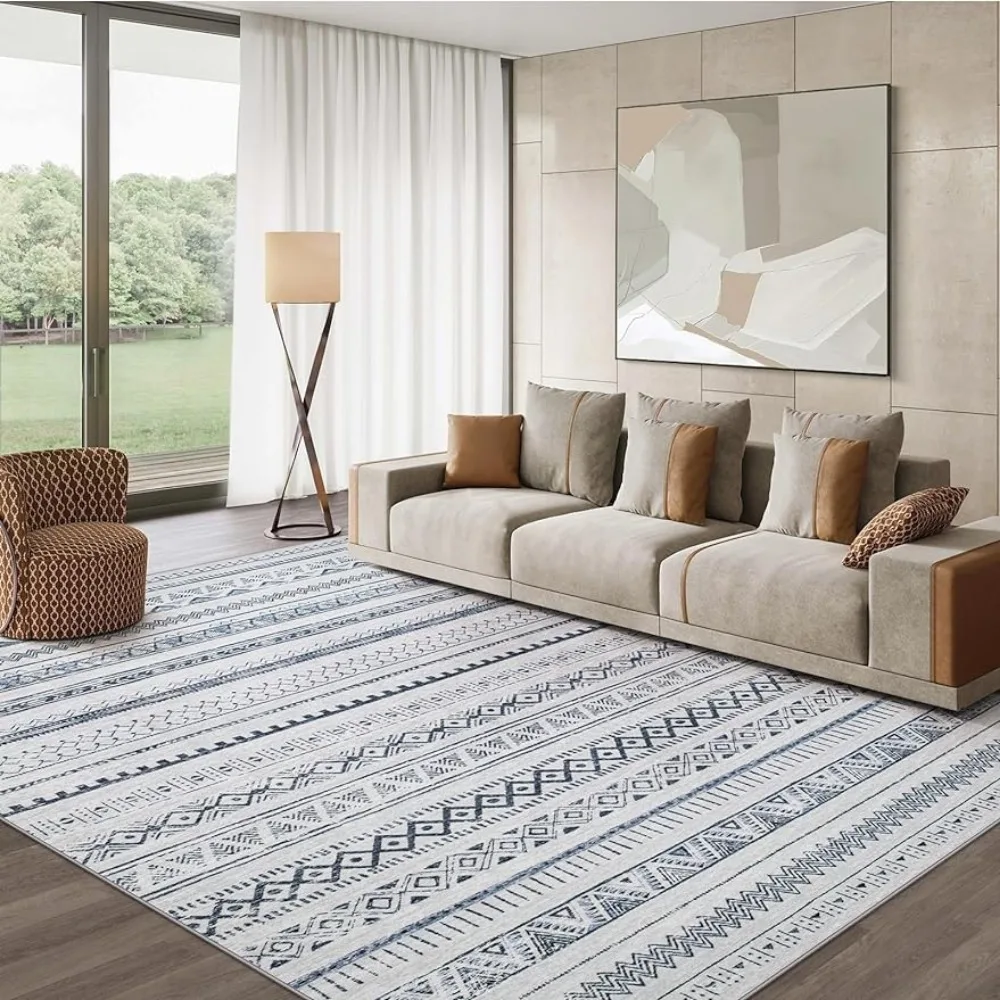 Machine Washable Rug Soft Large Area Rug With Anti-Slip Backing Stain-Resistant Floor Mats Bedrooom Carpet for Living Room Rooms
Machine Washable Rug Soft Large Area Rug With Anti-Slip Backing Stain-Resistant Floor Mats Bedrooom Carpet for Living Room Rooms