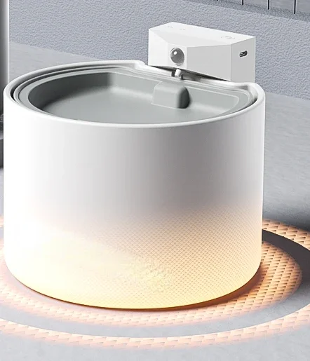 Unplugged pet water drinker automatic flow heating wireless ceramic water drinker
Unplugged pet water drinker automatic flow heating wireless ceramic water drinker