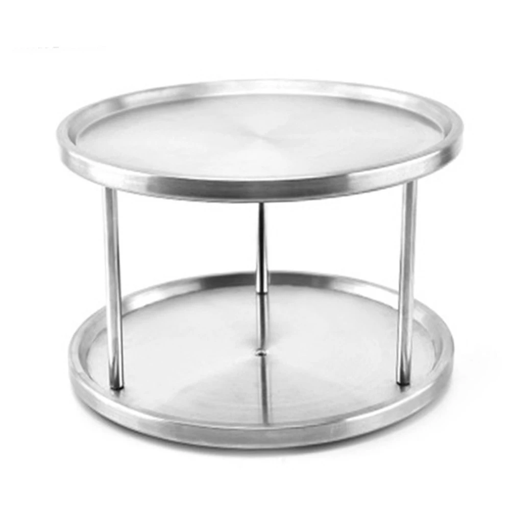 2 Tier Rotating Organizer Pantry Cabinet Turntable Round Shelf Kitchen Storage Tray Spice Rack Condiment Storage Rack
2 Tier Rotating Organizer Pantry Cabinet Turntable Round Shelf Kitchen Storage Tray Spice Rack Condiment Storage Rack