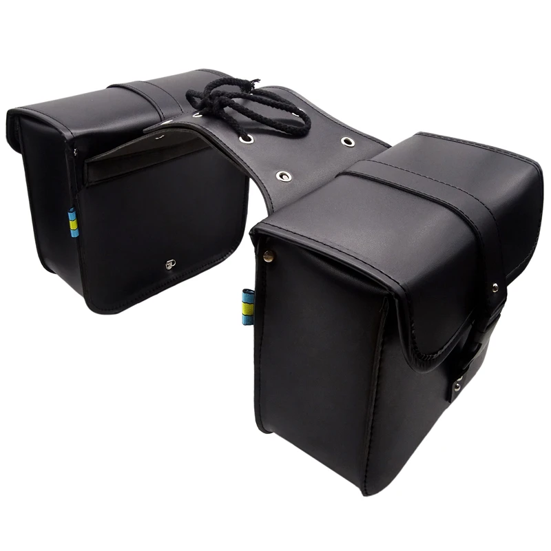 2-color Universal Motorcycle Tail Side Saddle Bag PU Leather Waterproof Storage Tool Bag for Harley Honda Yamaha Suzuki Kawasaki
2-color Universal Motorcycle Tail Side Saddle Bag PU Leather Waterproof Storage Tool Bag for Harley Honda Yamaha Suzuki Kawasaki