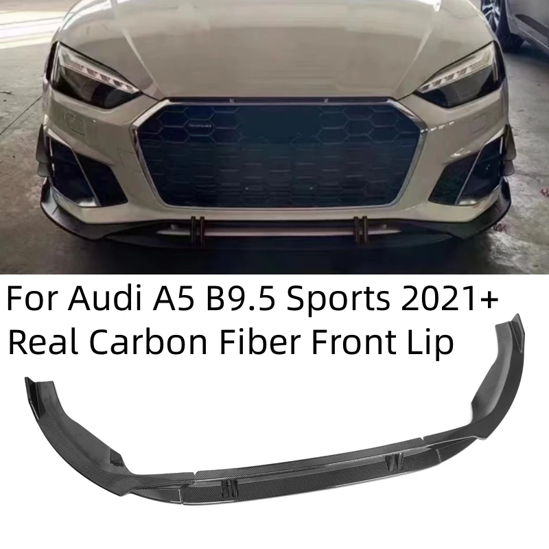 For Audi A5 B9.5 Sports 4-Door 2021-UP Carbon Fiber Front Lip 4PCS KB Style Diffuser Bumper Spoiler High Quality Car Accessories
For Audi A5 B9.5 Sports 4-Door 2021-UP Carbon Fiber Front Lip 4PCS KB Style Diffuser Bumper Spoiler High Quality Car Accessories