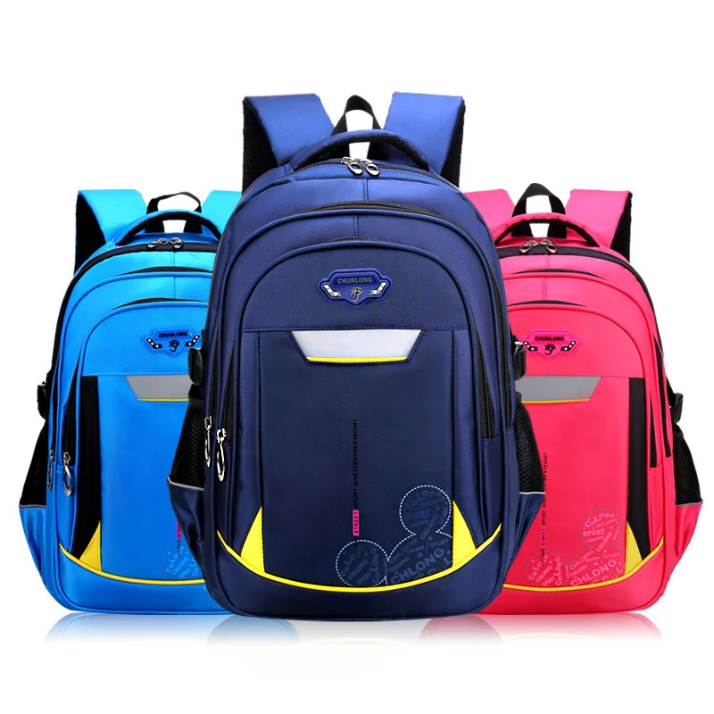 

New Orthopedic School Backpack Children School Bags for Boys Waterproof Primary Schoolbag Book Bag Kids Satchel Mochila Infantil