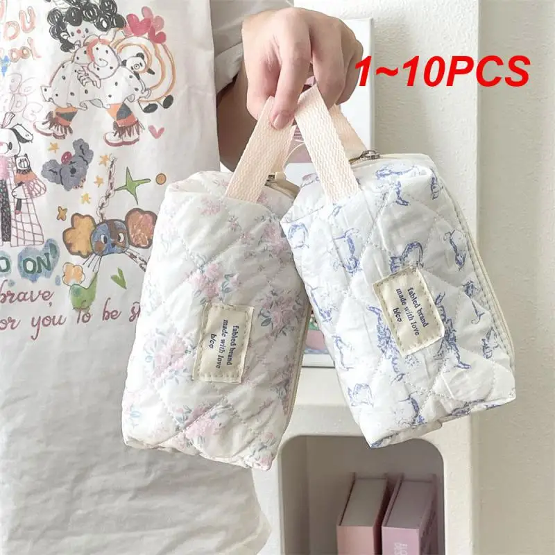 

1~10PCS Wrist Bag Durable Stylish Design Exquisite Embroidery Easy To Carry Household Products Cotton Wrist Bag Convenient