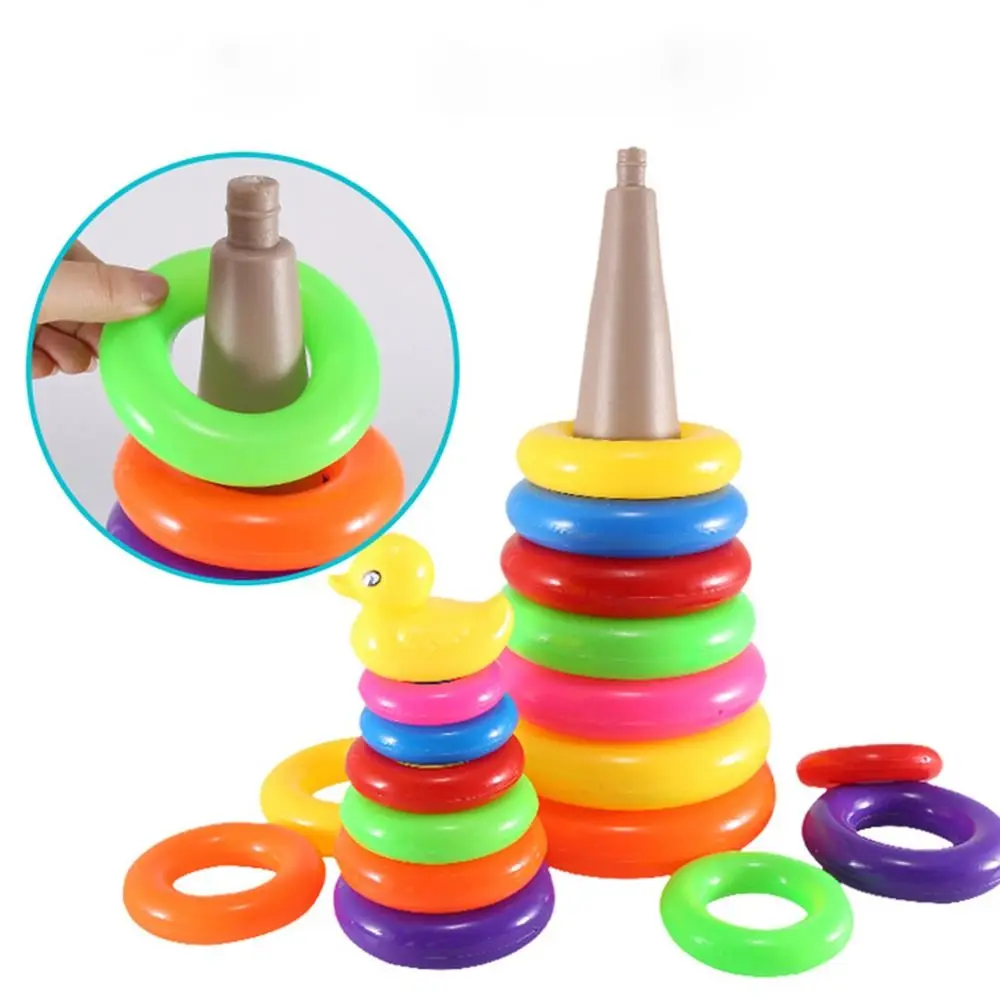 Parent-child Kids Gift Yellow Duck Development Game Kids Montessori Toys Stacking Ring Tower Toy Early Education Toy
Parent-child Kids Gift Yellow Duck Development Game Kids Montessori Toys Stacking Ring Tower Toy Early Education Toy