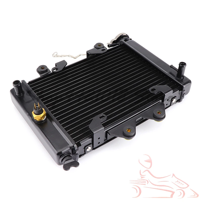 

Water cooling engine cooler Radiator 12v fan for motorcycle 200cc 250CC moto Quad 4x4 ATV UTV parts NEW