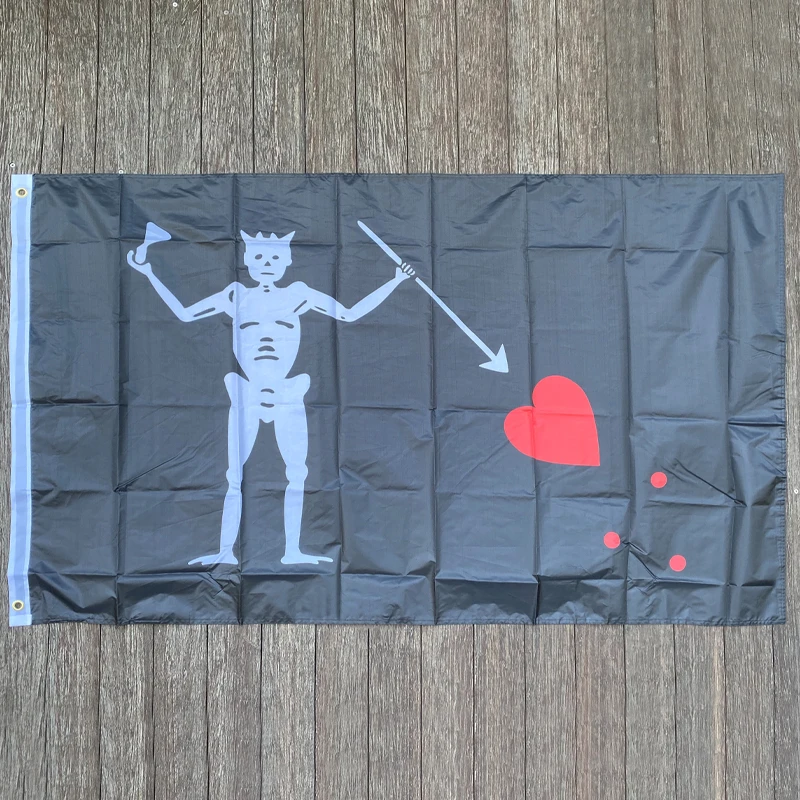 xvggdg 90* 150CM Black Beard Blackbeard Edward Teach Pirate Flag Halloween activities quality polyester
xvggdg 90* 150CM Black Beard Blackbeard Edward Teach Pirate Flag Halloween activities quality polyester
