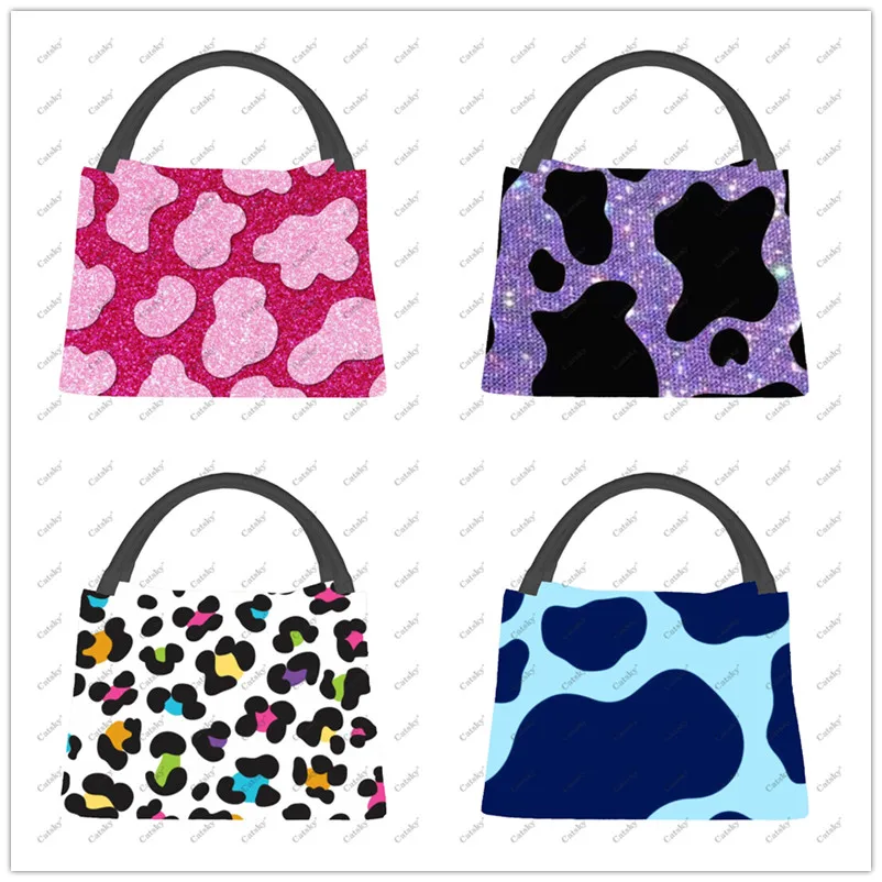 cows print Portable Aluminum Foil Thickened Insulated Insulated Lunch Bag Waterproof Insulated Lunch Tote Bag
cows print Portable Aluminum Foil Thickened Insulated Insulated Lunch Bag Waterproof Insulated Lunch Tote Bag