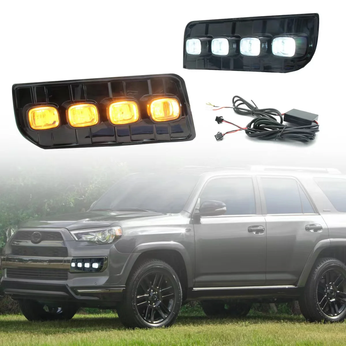 2PCS LED Daytime Running Light For Toyota 4 Runner 4Runner 2010-2013/ 2013-2022 Car DRL Fog Lamp Sequential Turn Signal
2PCS LED Daytime Running Light For Toyota 4 Runner 4Runner 2010-2013/ 2013-2022 Car DRL Fog Lamp Sequential Turn Signal
