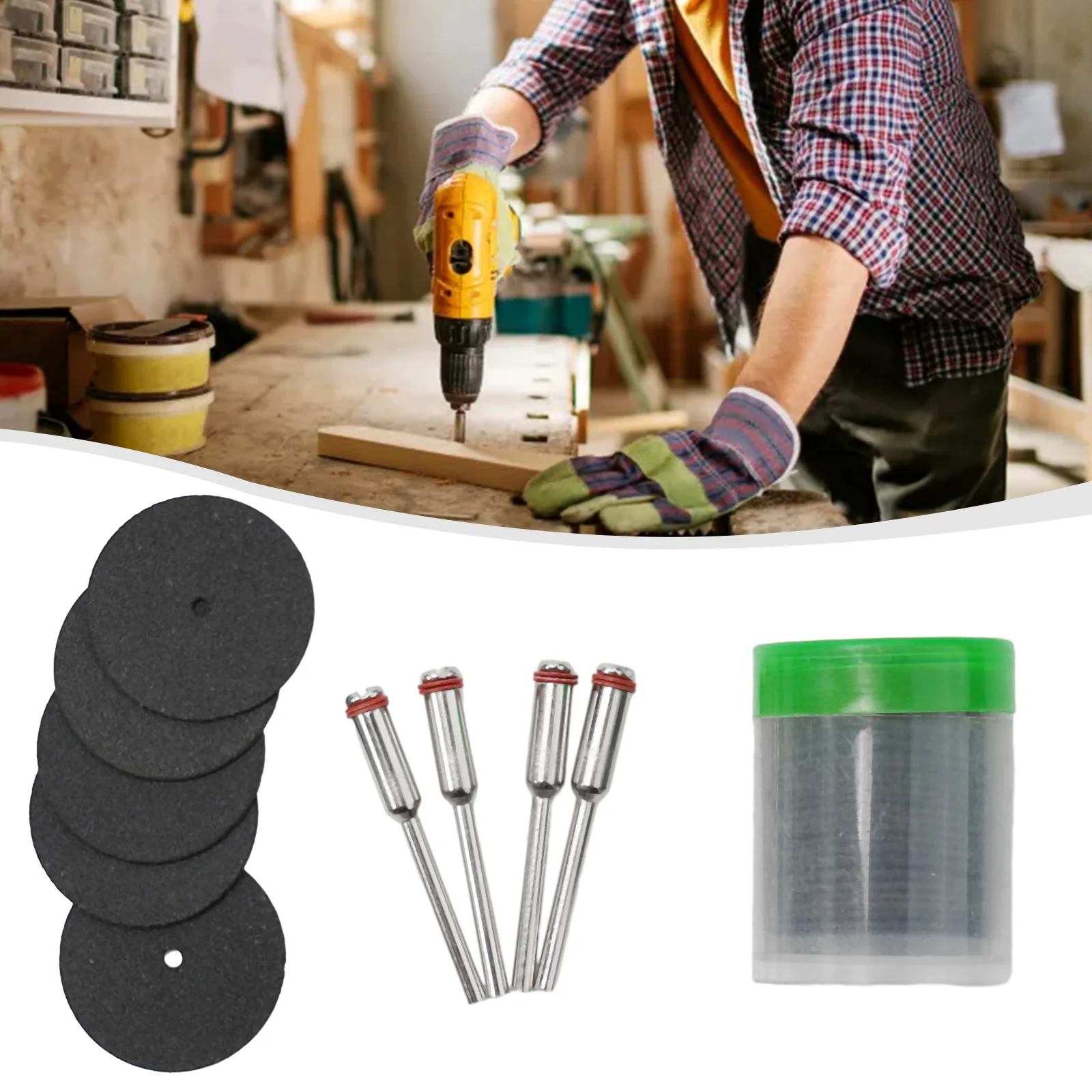 40pcs 25mm Cutting Disc Circular Saw Blades Resin Grinding Wheel For Rotary Tool Metal Plastic Wood Cutting Power Tool Parts
40pcs 25mm Cutting Disc Circular Saw Blades Resin Grinding Wheel For Rotary Tool Metal Plastic Wood Cutting Power Tool Parts