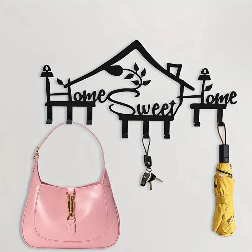1pc Multi-Purpose SWEET HOME Hooks - Organizing Keys, Towels Use, Multi-Purpose Hooks Wall decor metal wall hanging Gift
1pc Multi-Purpose SWEET HOME Hooks - Organizing Keys, Towels Use, Multi-Purpose Hooks Wall decor metal wall hanging Gift