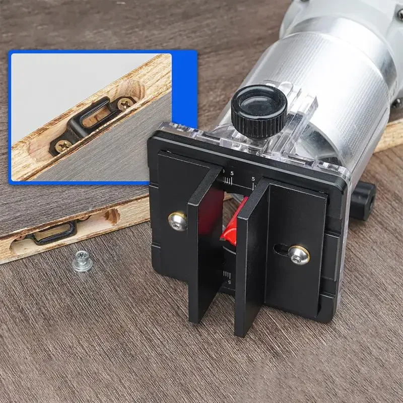 2 In 1 Woodworking Connector Slotting Device Slotting Bracket Trimming Machine Tool Milling Cutter Slot for Diameter of 65mm 
2 In 1 Woodworking Connector Slotting Device Slotting Bracket Trimming Machine Tool Milling Cutter Slot for Diameter of 65mm