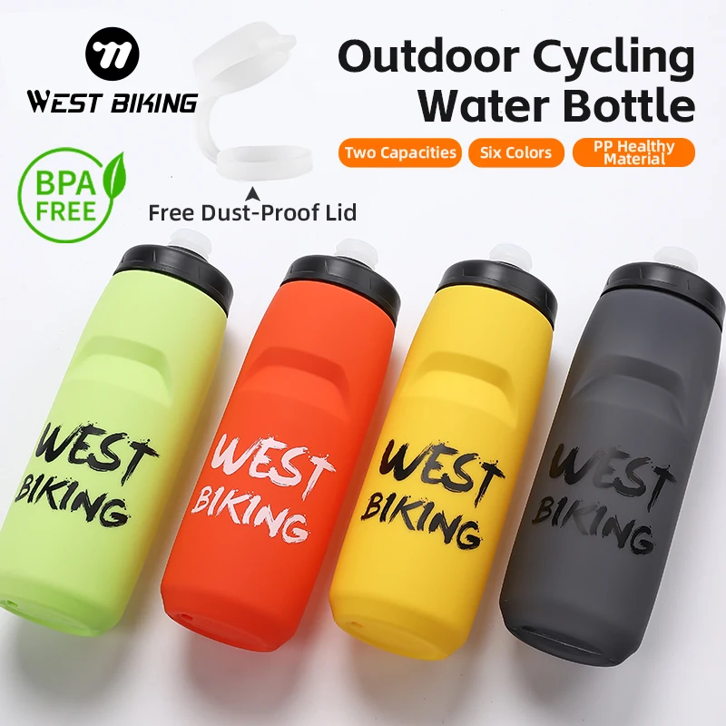 WEST BIKING 750ML Sports Water Bottle Portable Large Capacity Kettle Outdoor Hiking MTB Road Bike Parts Bicycle Squeeze Mug Cup
WEST BIKING 750ML Sports Water Bottle Portable Large Capacity Kettle Outdoor Hiking MTB Road Bike Parts Bicycle Squeeze Mug Cup