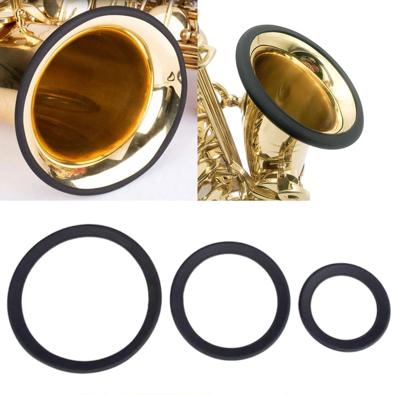 Saxophone Mute Ring Silicone Bell Protector Saxophone Mute Dampener Replacement for Alto Sax Musical Lover, Black
Saxophone Mute Ring Silicone Bell Protector Saxophone Mute Dampener Replacement for Alto Sax Musical Lover, Black