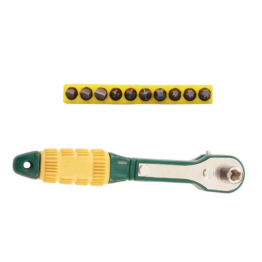 Screwdriver Bit Ratchet Wrench 144mm * 31mm For Cars Machines Heat Treatment Lightweight Small Fast Tool Brand New
Screwdriver Bit Ratchet Wrench 144mm * 31mm For Cars Machines Heat Treatment Lightweight Small Fast Tool Brand New