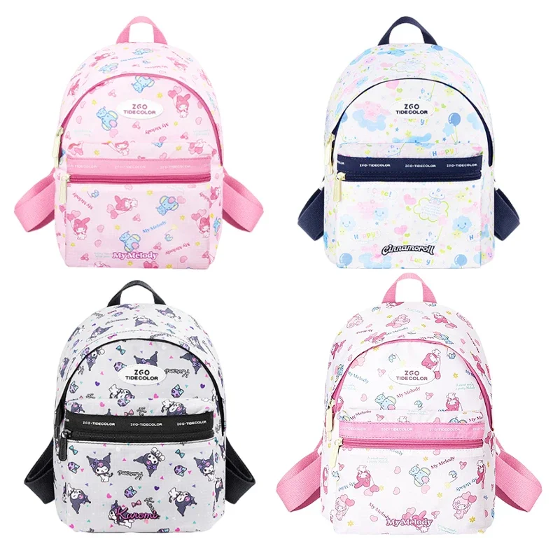 Sanrio MyMelody Cinnamoroll Kuromi Backpack Kawaii Anime Girl Large Capacity Backpack Student Children Lightweight School Bag
Sanrio MyMelody Cinnamoroll Kuromi Backpack Kawaii Anime Girl Large Capacity Backpack Student Children Lightweight School Bag