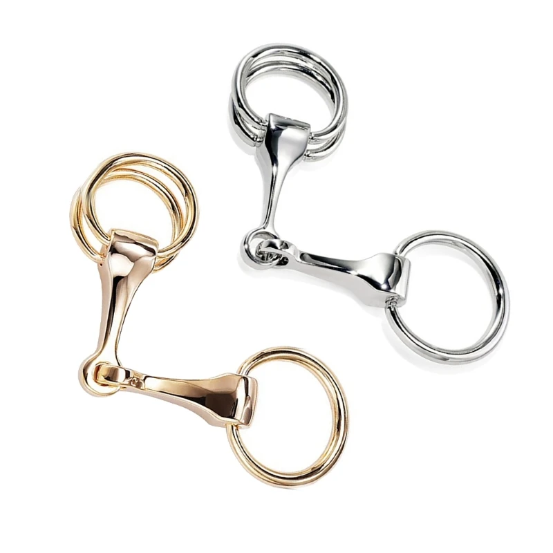 E0BF Fashionable Scarf Holder with Horse Bit Detailing Silk Scarf Buckle Brooch Charm
E0BF Fashionable Scarf Holder with Horse Bit Detailing Silk Scarf Buckle Brooch Charm